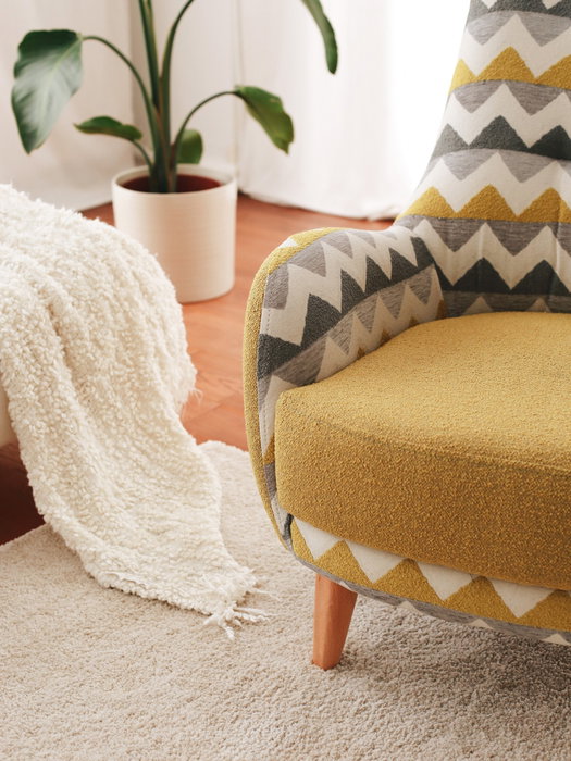Atelier Del Sofa Zikzak - Yellow